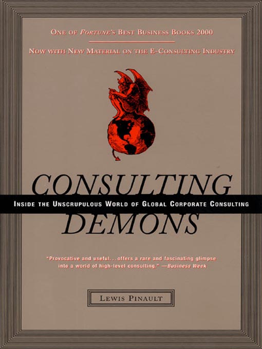 Title details for Consulting Demons by Lewis Pinault - Available